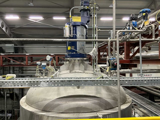 Friamco - verticale kristallisatietank met mantel en roeraar - 2019 - afbeelding 2 van  6