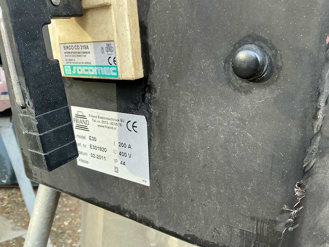 Friand en bos e30 en midi hoog krachtstroom kasten (2x) - afbeelding 7 van  11