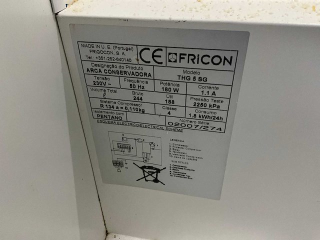 Fricon thg 5 sg mobiele vrieskist - afbeelding 8 van  8