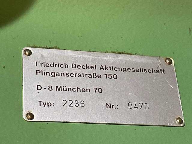 Friederich deckel 2236 dividing head - afbeelding 4 van  5