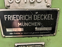 Friendrich deckel fp2 gereedschapsfreesmachine - afbeelding 11 van  19