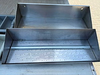 Friet en bestek bakken - 2x - servies, glaswerk en bestek - afbeelding 2 van  3