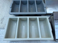 Friet en bestek bakken - 2x - servies, glaswerk en bestek - afbeelding 3 van  3