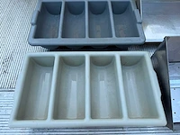 Friet en bestek bakken - 2x - servies, glaswerk en bestek - afbeelding 3 van  3