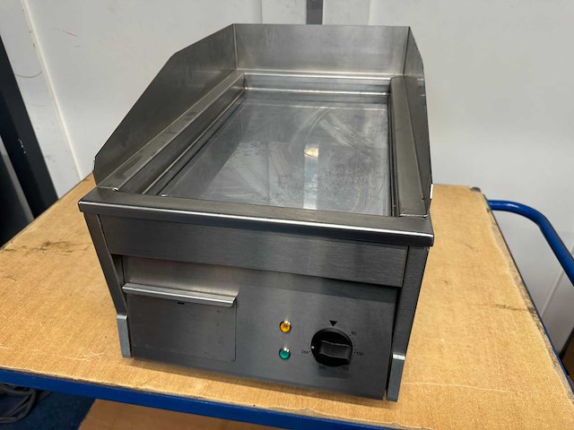 Frifri countertop griddle chrome 400mm - afbeelding 1 van  6