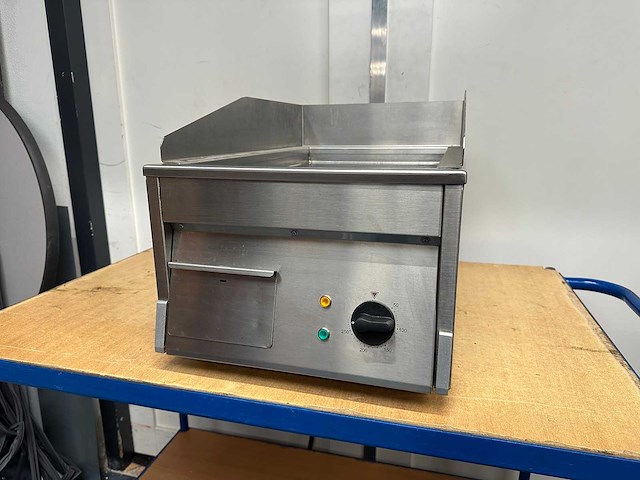 Frifri countertop griddle chrome 400mm - afbeelding 2 van  6