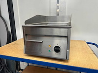 Frifri countertop griddle chrome 400mm - afbeelding 2 van  6