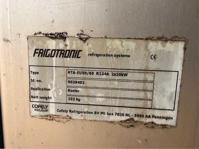 Frigotronic hta-eu 50 rvs koeler - afbeelding 8 van  8