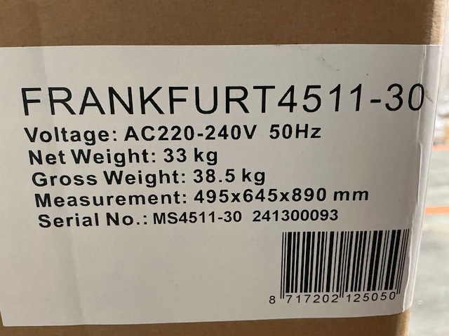 Frilec - frankfurt 4511-30 - vaatwasser - afbeelding 2 van  3