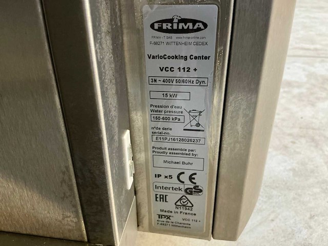 Frima rational - vcc 112+ - - braadslede braadslee - afbeelding 3 van  8