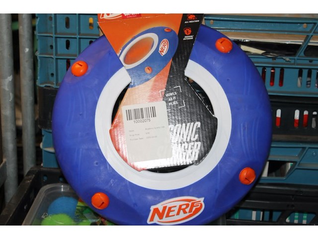 Frisbee blauw nerf 1x in kr 44 - afbeelding 2 van  3