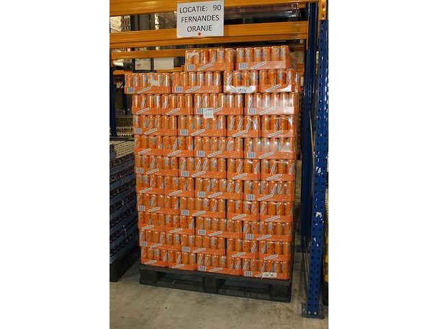 Frisdrank fernandes cream ginger. 133 trays a 24 blikken. totaal 3192 stuks. tht 10-26. bod is inclusief 47... - afbeelding 2 van  3