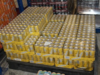 Frisdrank fernandes super pineapple. 31 trays a 24 blikken. totaal 744 stuks. tht 8-26. bod is inclusief 11... - afbeelding 1 van  2