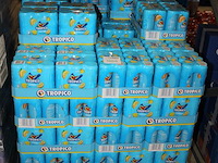 Frisdrank tropico sinaasappel ananas. 62 trays a 24 blikken 0,33l. totaal 1488 blikken. tht 6-26. bod is in... - afbeelding 2 van  3
