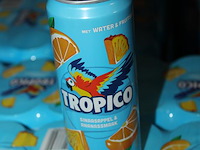 Frisdrank tropico sinaasappel ananas. 62 trays a 24 blikken 0,33l. totaal 1488 blikken. tht 6-26. bod is in... - afbeelding 3 van  3
