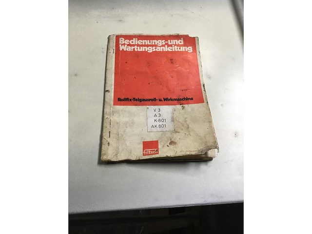 Fritch - deegrol machine - afbeelding 4 van  6