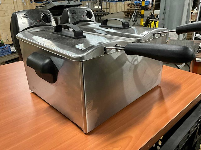 Fritel fr1355duo 220volt dubbele friteuse - afbeelding 3 van  8