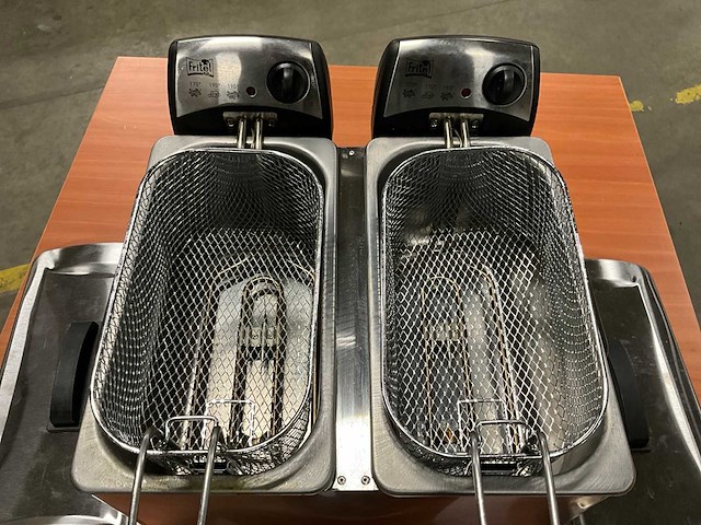 Fritel fr1355duo 220volt dubbele friteuse - afbeelding 8 van  8