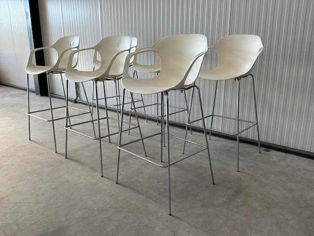 Frits hansen nap barchairs (6x) - afbeelding 1 van  7