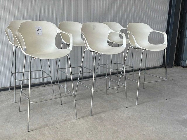 Frits hansen nap barchairs (6x) - afbeelding 3 van  7