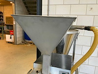 Fritsch pulverisette 19 rvs snijmolen met fitscher / güther filter afzuiging - afbeelding 5 van  25