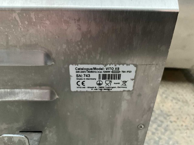 Frituurolie filterunit vito x (5x) - afbeelding 4 van  26