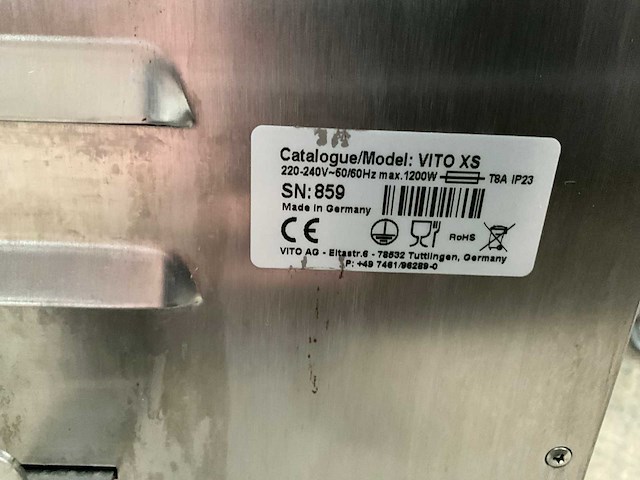 Frituurolie filterunit vito x (5x) - afbeelding 9 van  26