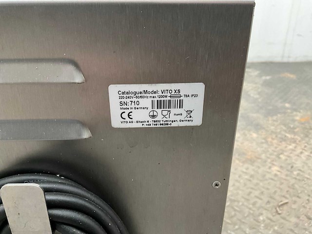 Frituurolie filterunit vito xm - afbeelding 8 van  8