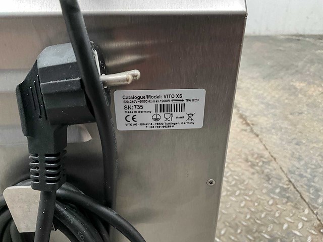 Frituurolie filterunit vito xs (2x) - afbeelding 9 van  17