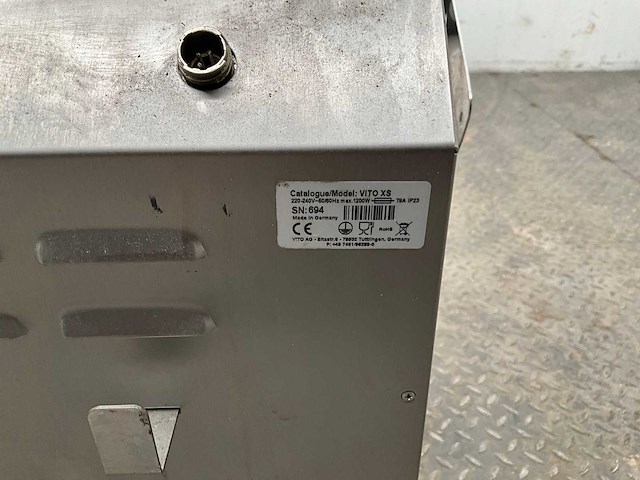 Frituurolie filterunit vito xs (2x) - afbeelding 17 van  17