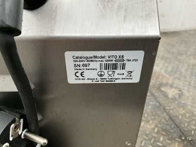 Frituurolie filterunit vito xs (2x) - afbeelding 8 van  9