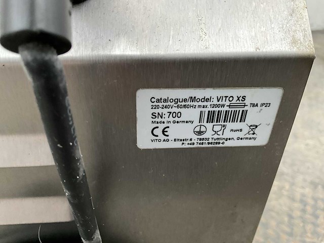 Frituurolie filterunit vito xs (2x) - afbeelding 9 van  9