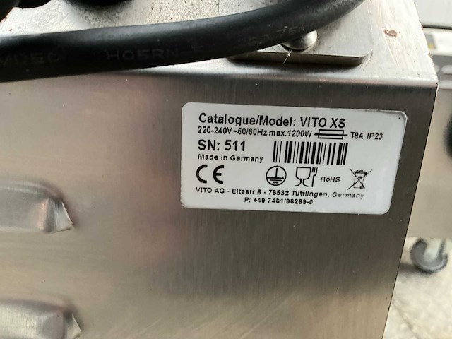 Frituurolie filterunit vito xs (5x) - afbeelding 31 van  32