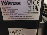 Frituurpan 2 manden, tristar - afbeelding 2 van  2