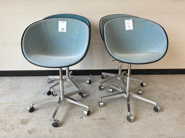 Fritz hansen - conference rin chair (4x) - afbeelding 1 van  11