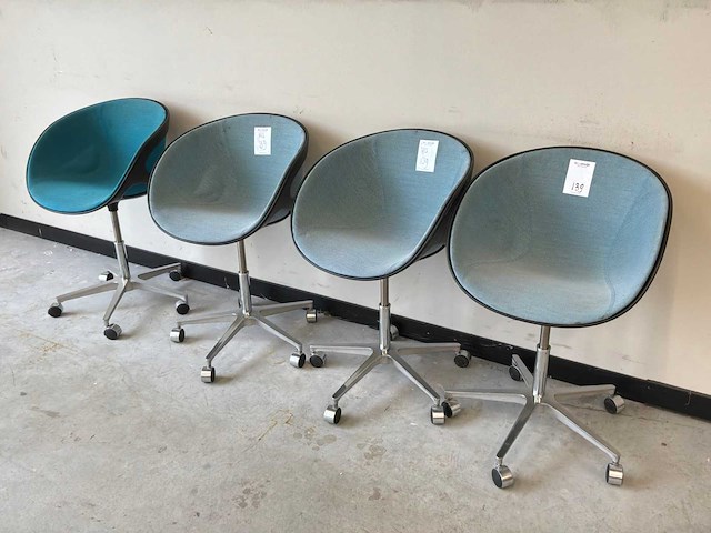 Fritz hansen - conference rin chair (4x) - afbeelding 5 van  11