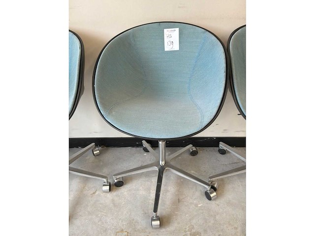 Fritz hansen - conference rin chair (4x) - afbeelding 8 van  11