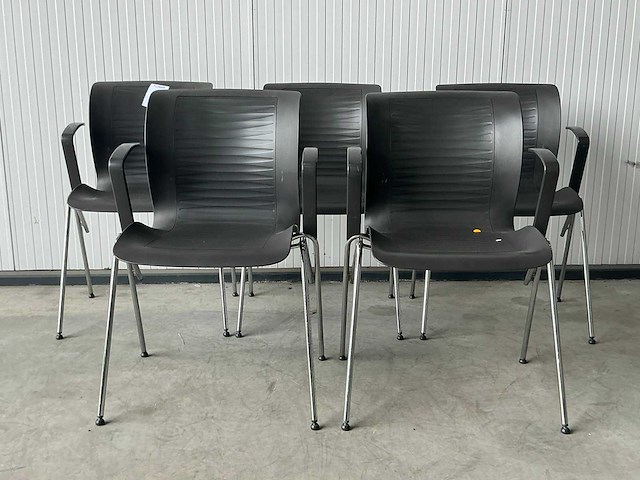 Fritz hansen - ensamble - canteen chairs (5x) - afbeelding 1 van  5