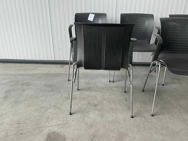 Fritz hansen - ensamble - canteen chairs (5x) - afbeelding 4 van  5