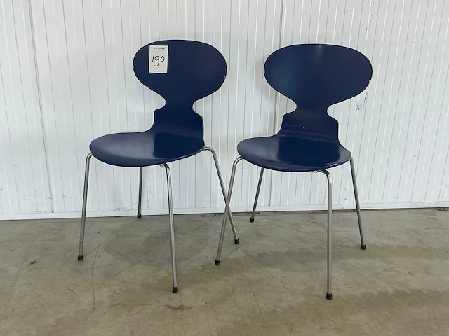 Fritz hansen mir kantinestoel (2x) - afbeelding 1 van  5