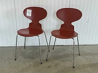 Fritz hansen mir kantinestoel (2x)