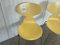 Fritz hansen mir kantinestoel (2x) - afbeelding 3 van  5