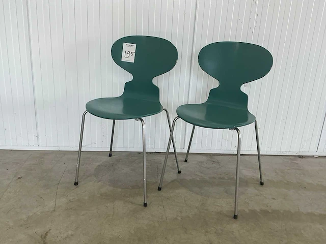 Fritz hansen mir kantinestoel (2x) - afbeelding 1 van  5