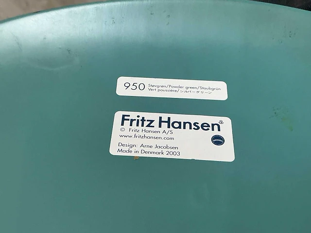 Fritz hansen mir kantinestoel (2x) - afbeelding 5 van  5