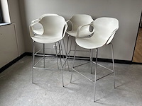 Fritz hansen nap barkruk (4x) - afbeelding 1 van  7