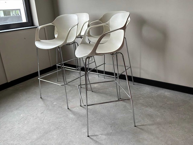 Fritz hansen nap barkruk (4x) - afbeelding 3 van  7