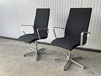 Fritz hansen oxfort vergaderstoel (2x) - afbeelding 1 van  6