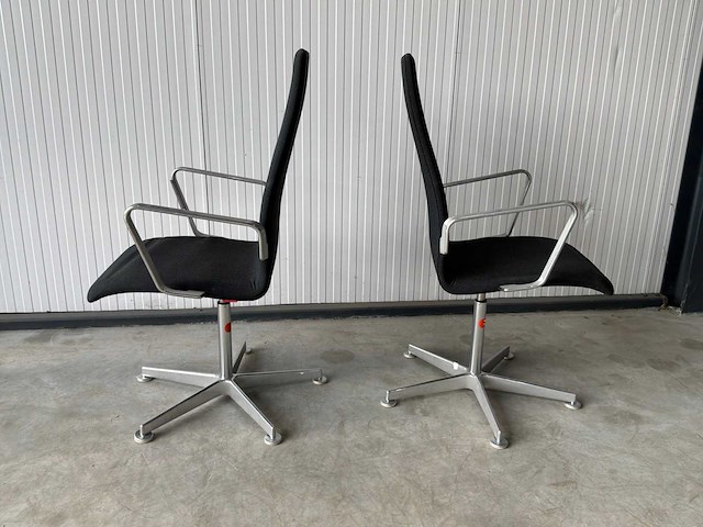 Fritz hansen oxfort vergaderstoel (2x) - afbeelding 2 van  6