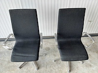 Fritz hansen oxfort vergaderstoel (2x) - afbeelding 3 van  6