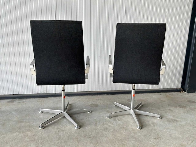 Fritz hansen oxfort vergaderstoel (2x) - afbeelding 5 van  6